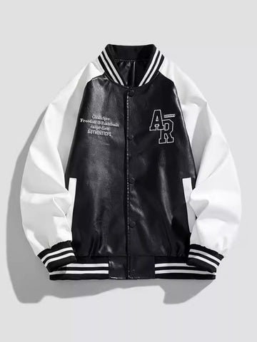 Men's Plus Size Snap Down Long Sleeve Jacket designed for comfort and style at Lookzlike