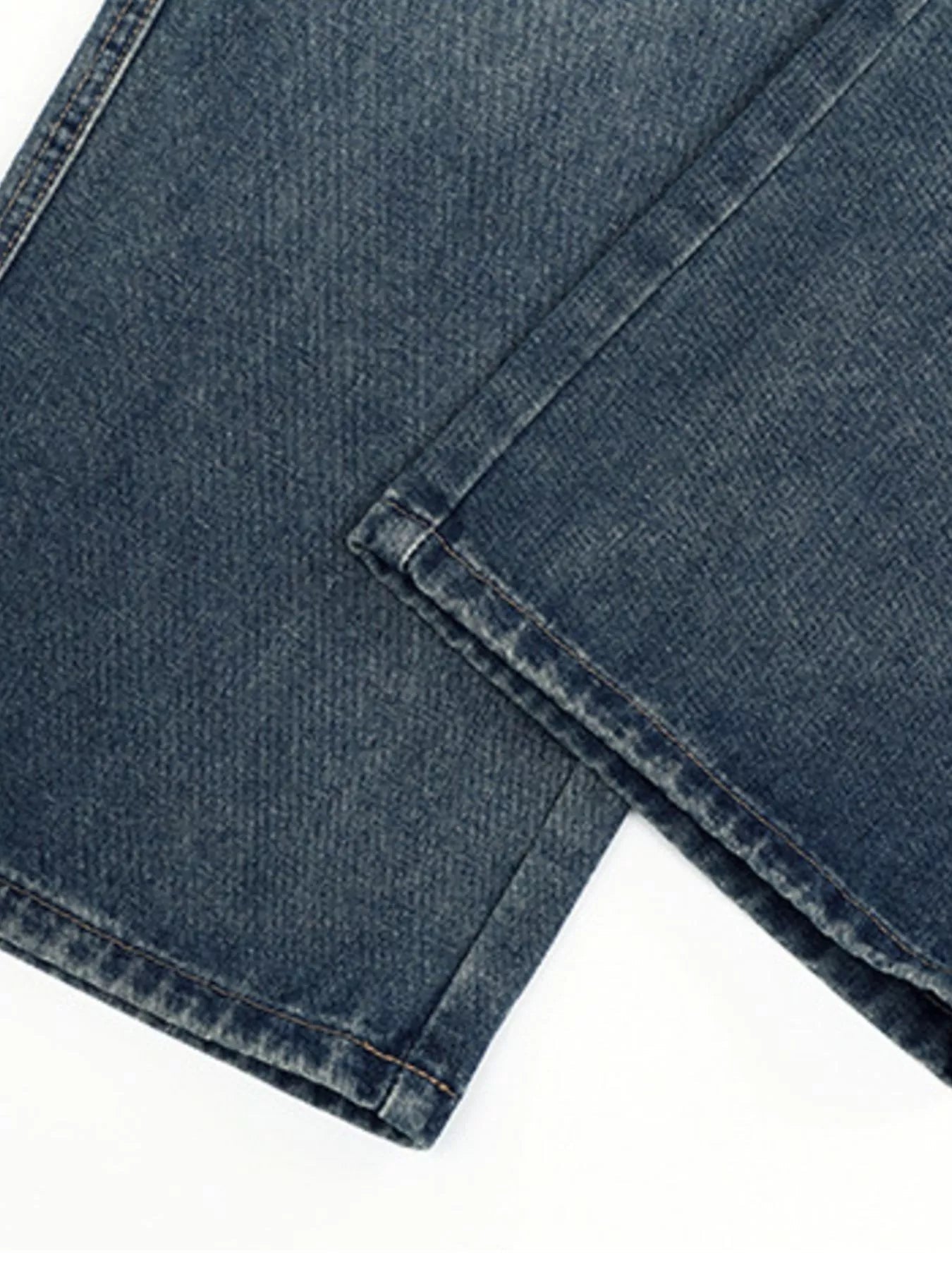 Men's Plus Size Wide - Leg Cargo Jeans designed for comfort and style at Lookzlike