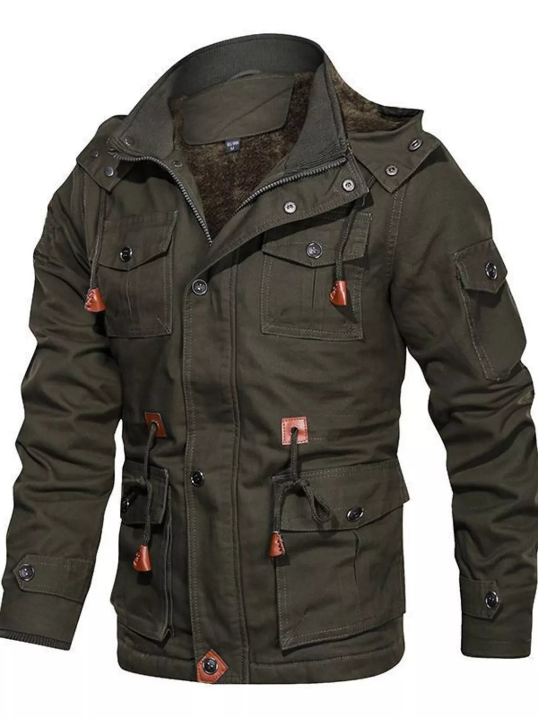 Men's Plus Size Zip Up Lightweight Bomber Jacket designed for comfort and style at Lookzlike