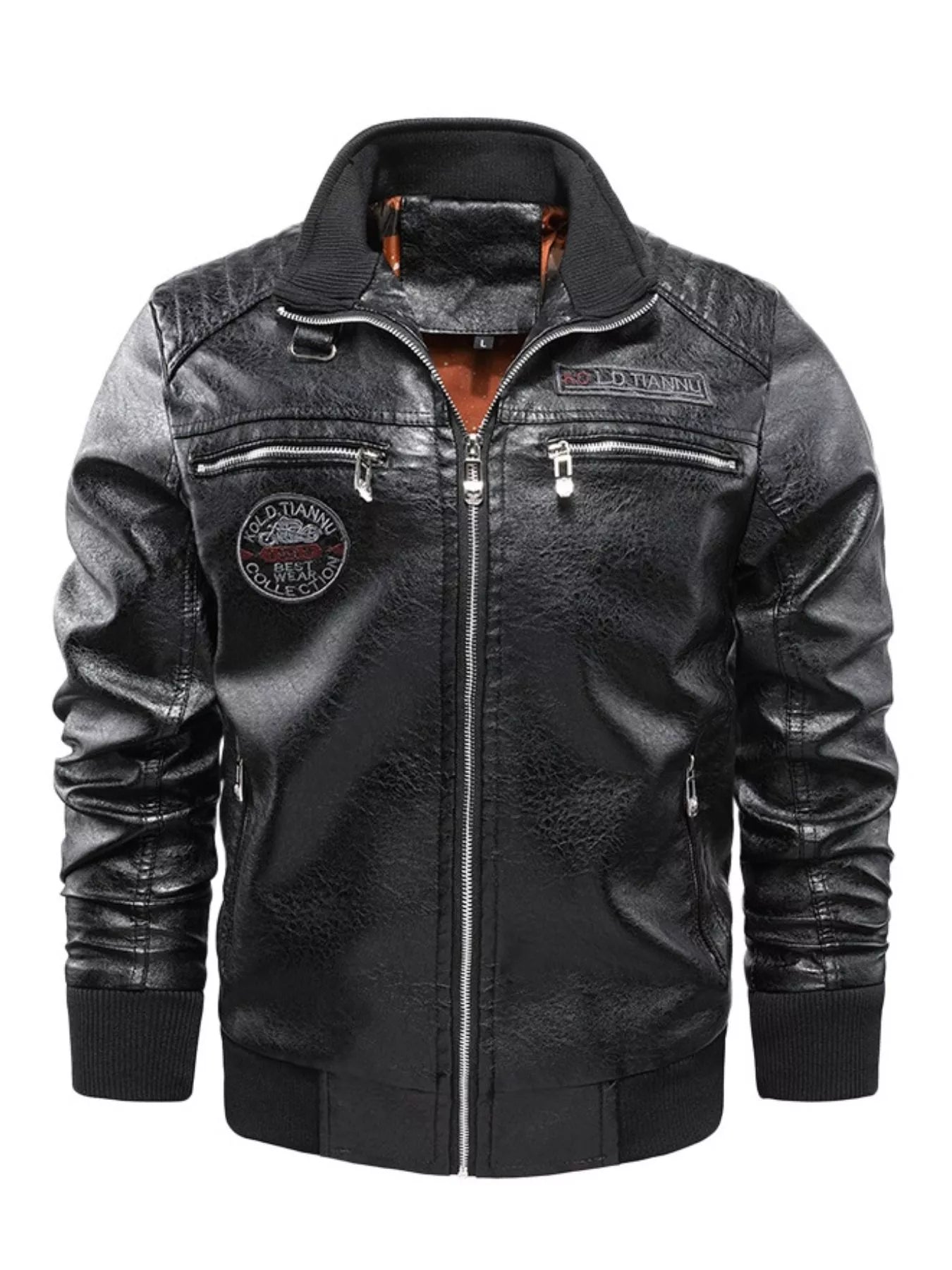 Men's Plus Size Zip Up Lightweight Jacket designed for comfort and style at Lookzlike