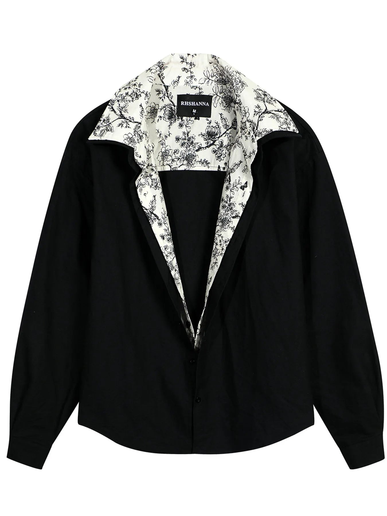 Men's Printed Long Sleeve Shirt - Lookzlike