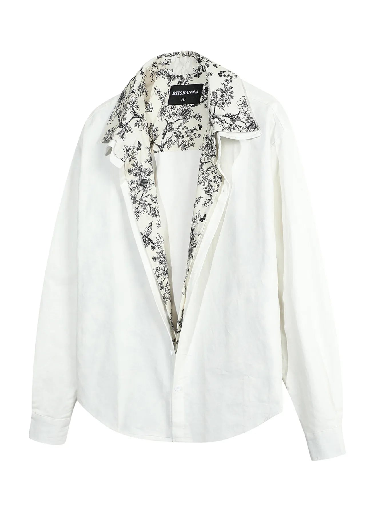 Men's Printed Long Sleeve Shirt - Lookzlike