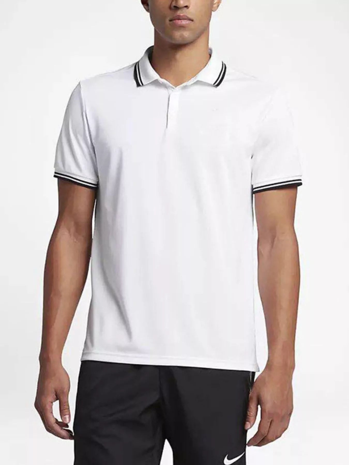 Men's Quick - Dry Short Sleeve Active Polo designed for comfort and style at Lookzlike