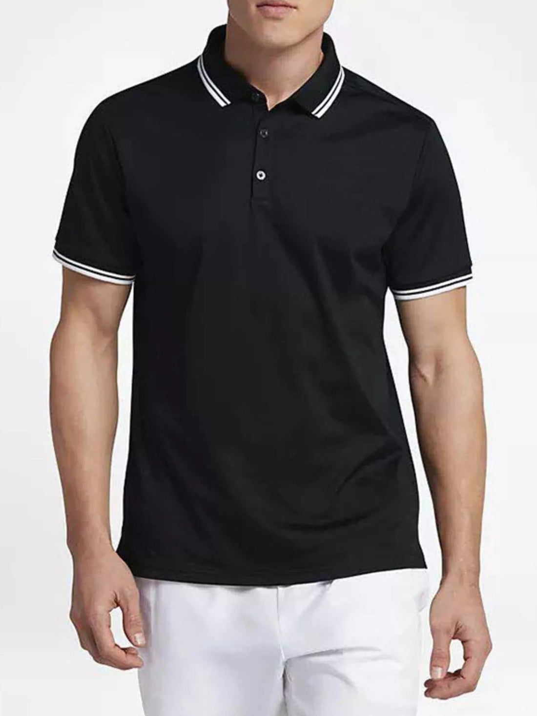 Men's Quick - Dry Short Sleeve Active Polo designed for comfort and style at Lookzlike