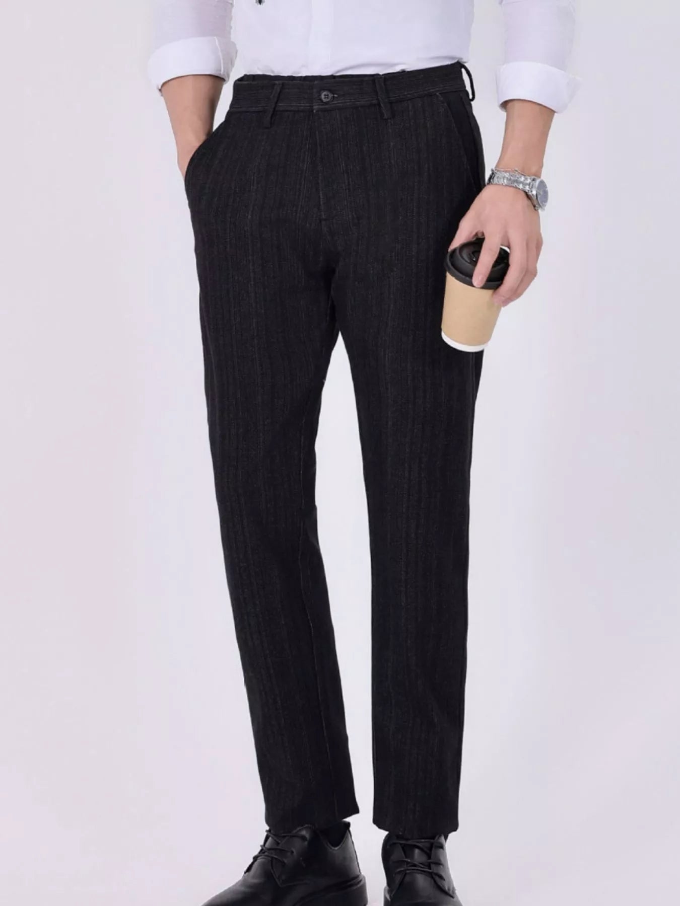 Men's Slim Fit Pants designed for comfort and style at Lookzlike