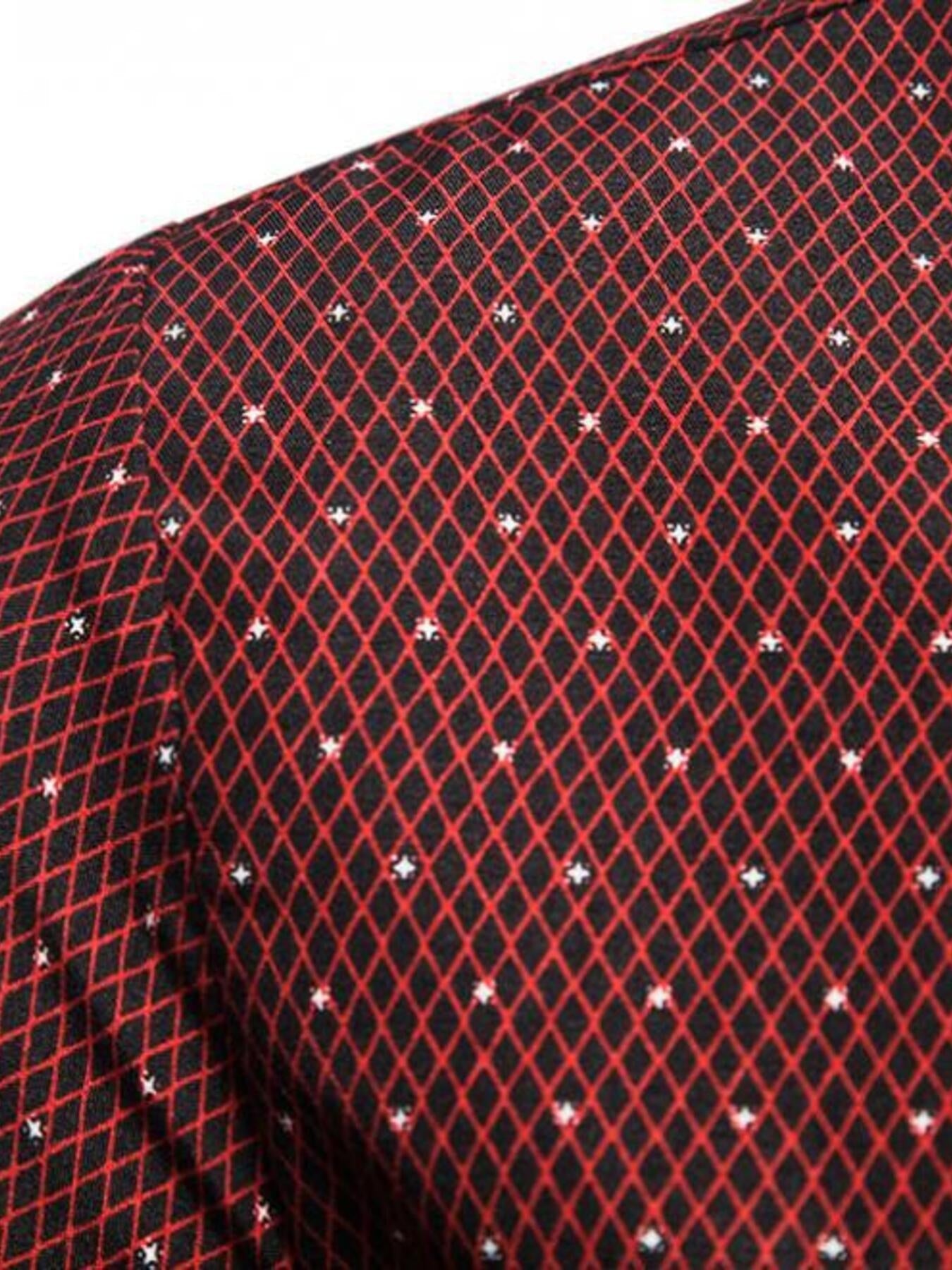 Men's Slim Fit Short Sleeve Dotted Shirt designed for comfort and style at Lookzlike