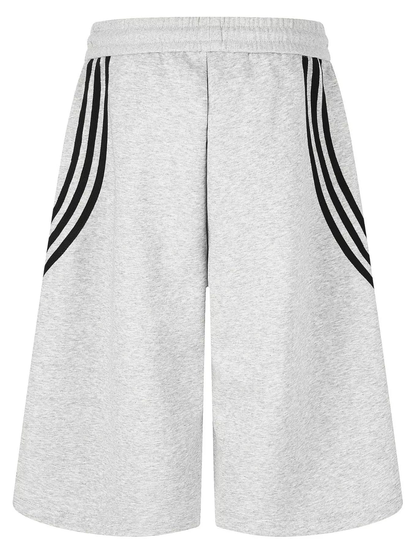 Men's Striped Wide-Leg Cropped Pants designed for comfort and style at Lookzlike