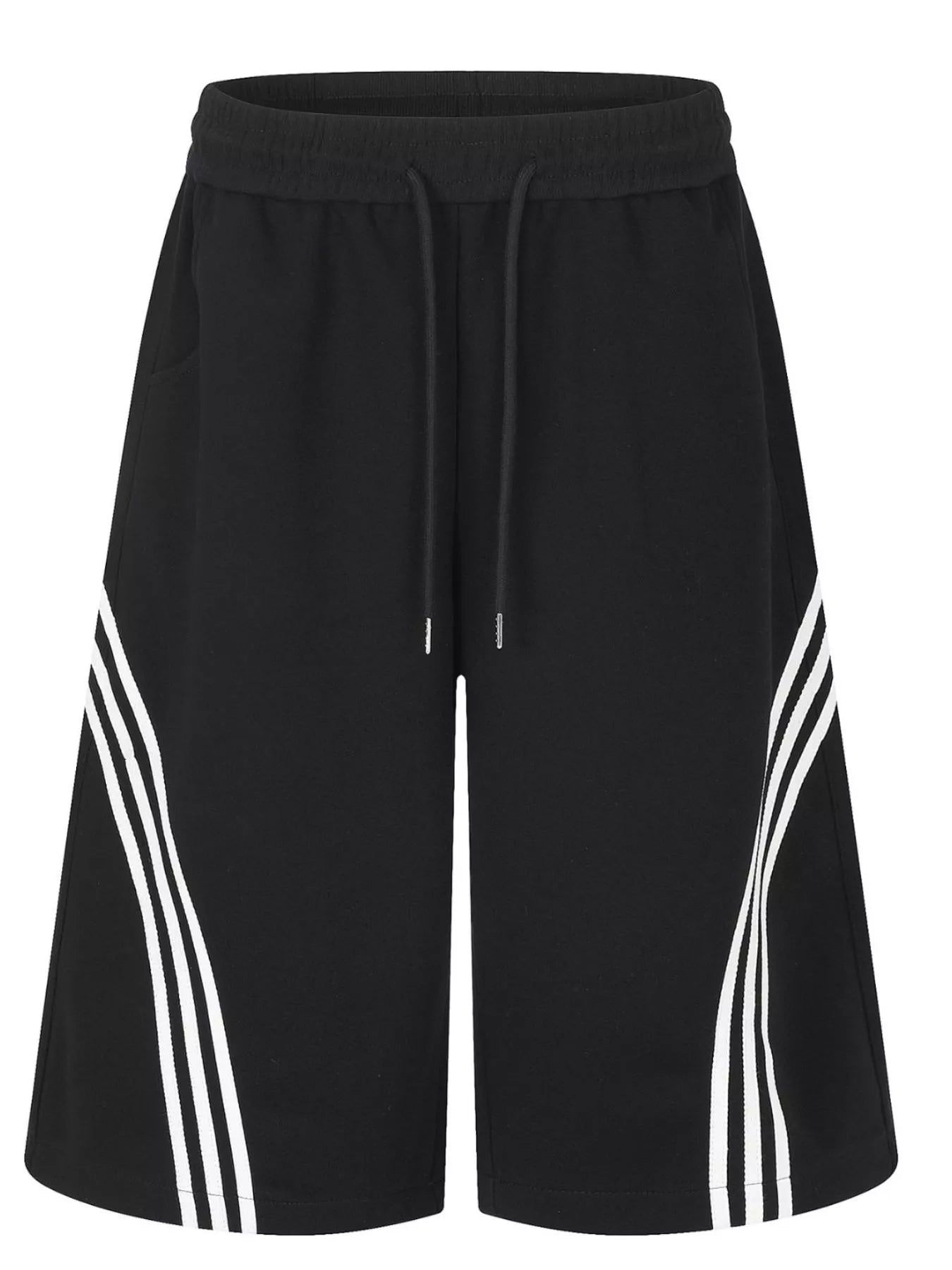 Men's Striped Wide-Leg Cropped Pants designed for comfort and style at Lookzlike