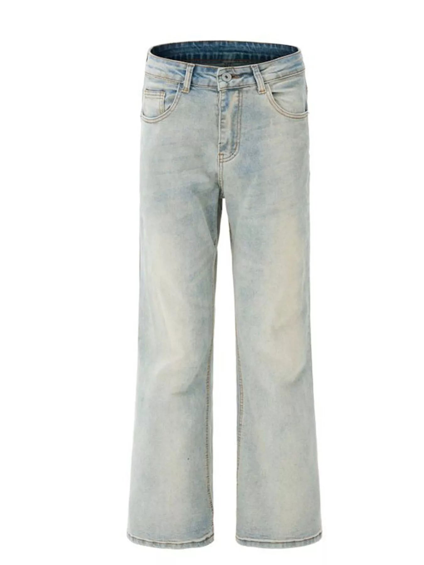 Men's Wash Flare Jeans designed for comfort and style at Lookzlike