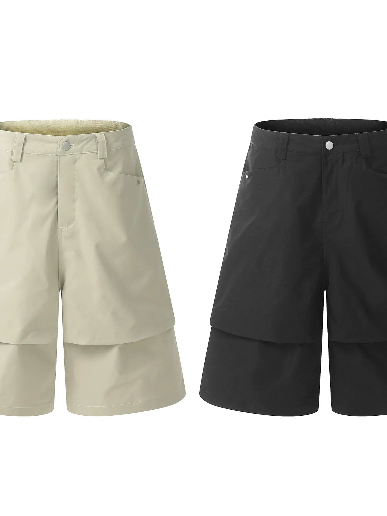 Men's Wide Leg Cargo Shorts - Lookzlike
