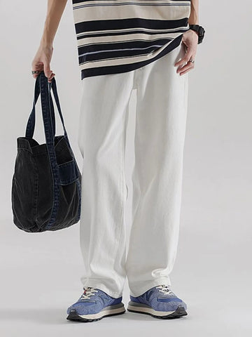 Men's Wide Leg Jeans designed for comfort and style at Lookzlike