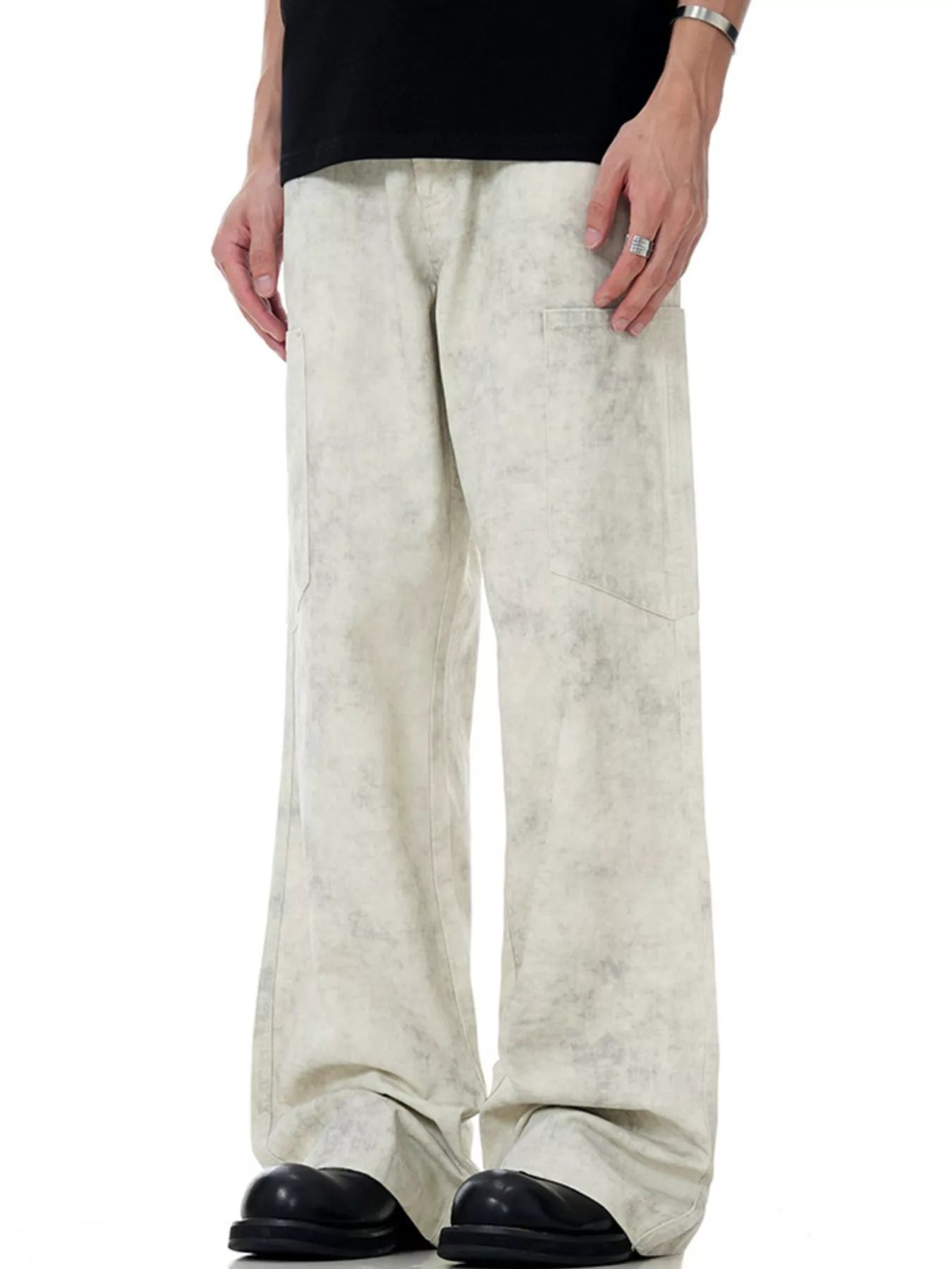 Men's Wide Leg Pants designed for comfort and style at Lookzlike