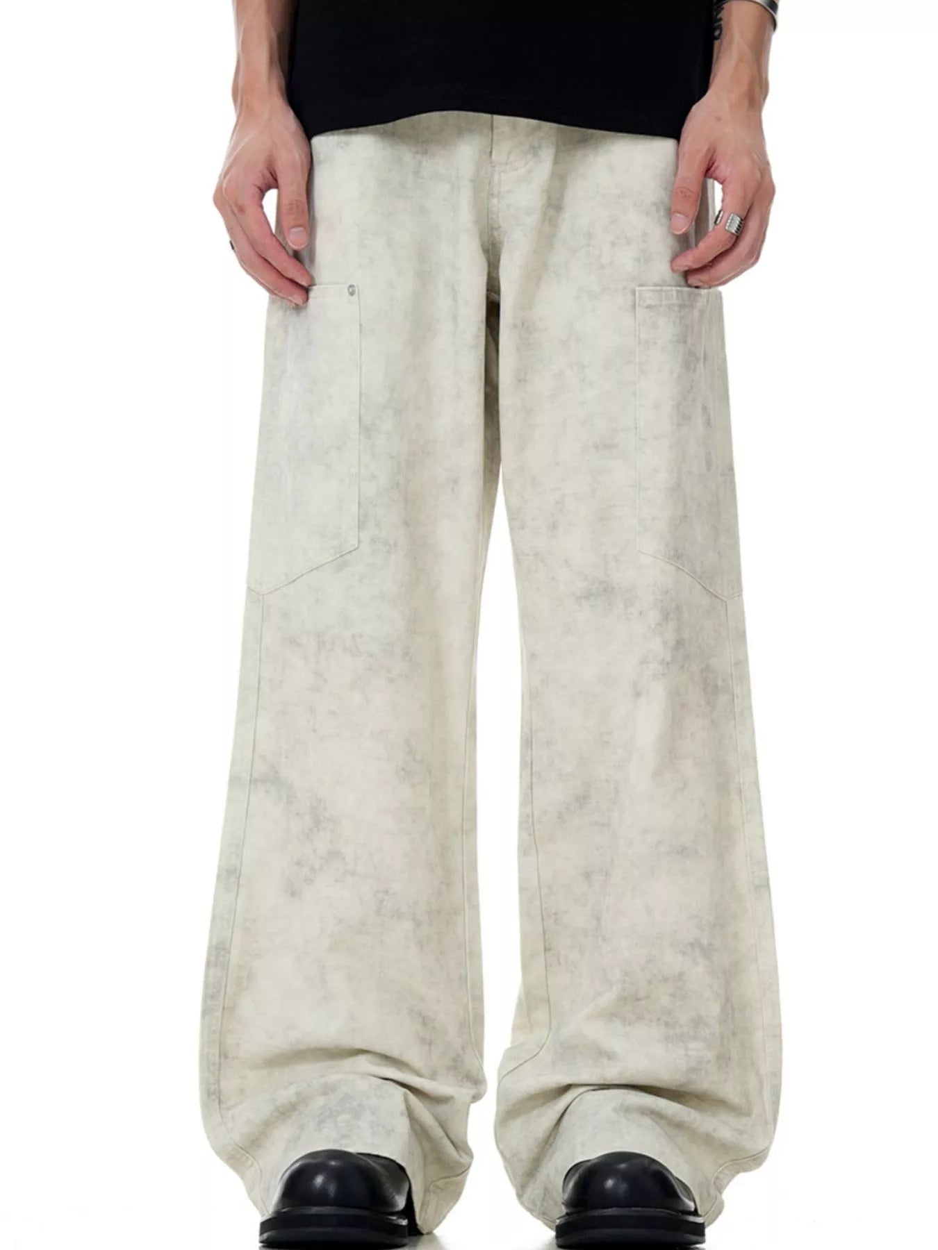 Men's Wide Leg Pants designed for comfort and style at Lookzlike