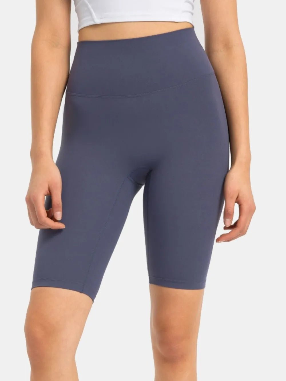 Millennia High Rise Wide Waistband Active Shorts - Lookzlike