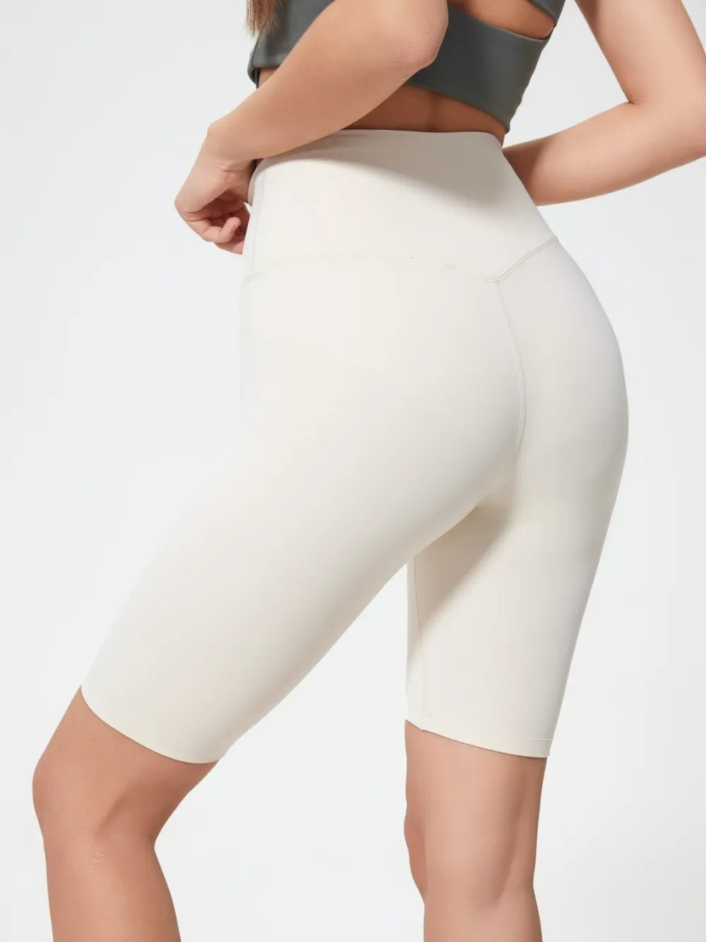 Millennia High Rise Wide Waistband Active Shorts - Lookzlike