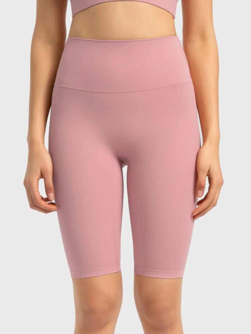 Millennia High Rise Wide Waistband Active Shorts - Lookzlike