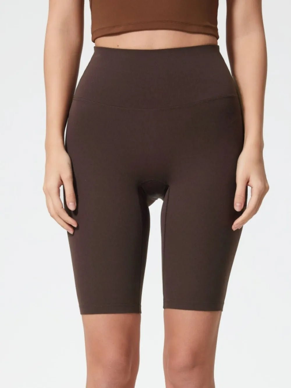 Millennia High Rise Wide Waistband Active Shorts - Lookzlike