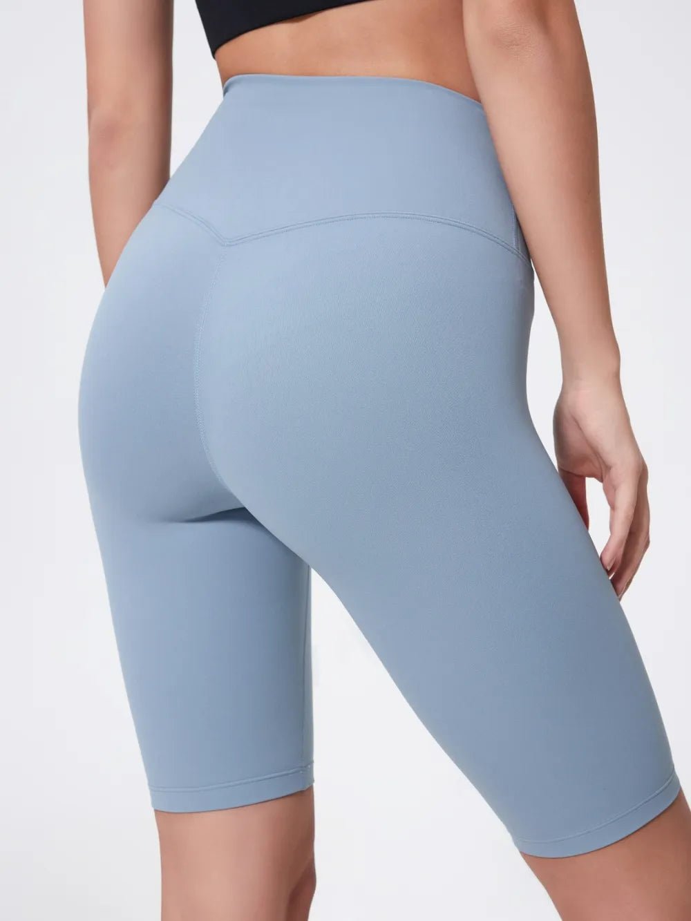Millennia High Rise Wide Waistband Active Shorts - Lookzlike