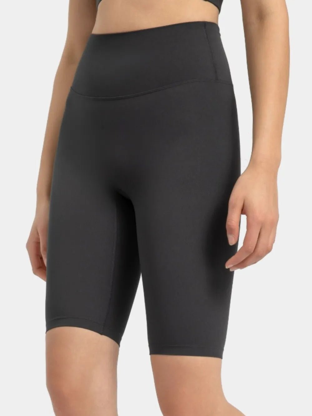 Millennia High Rise Wide Waistband Active Shorts - Lookzlike