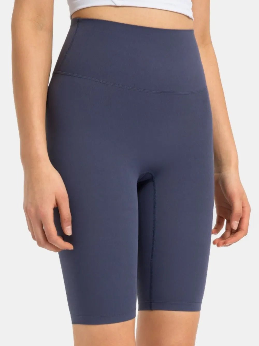 Millennia High Rise Wide Waistband Active Shorts - Lookzlike