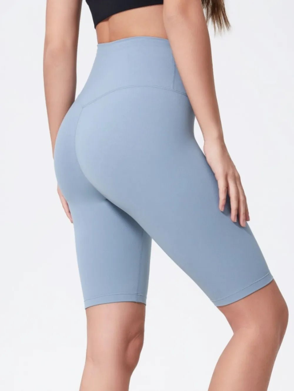 Millennia High Rise Wide Waistband Active Shorts - Lookzlike