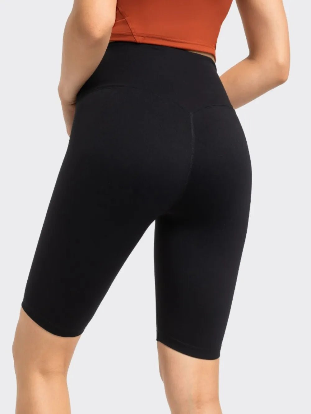 Millennia High Rise Wide Waistband Active Shorts - Lookzlike
