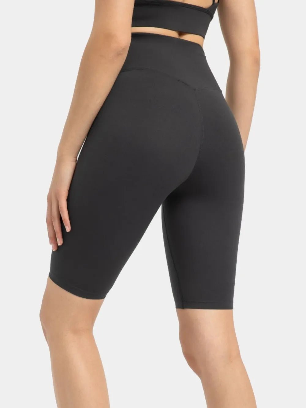 Millennia High Rise Wide Waistband Active Shorts - Lookzlike