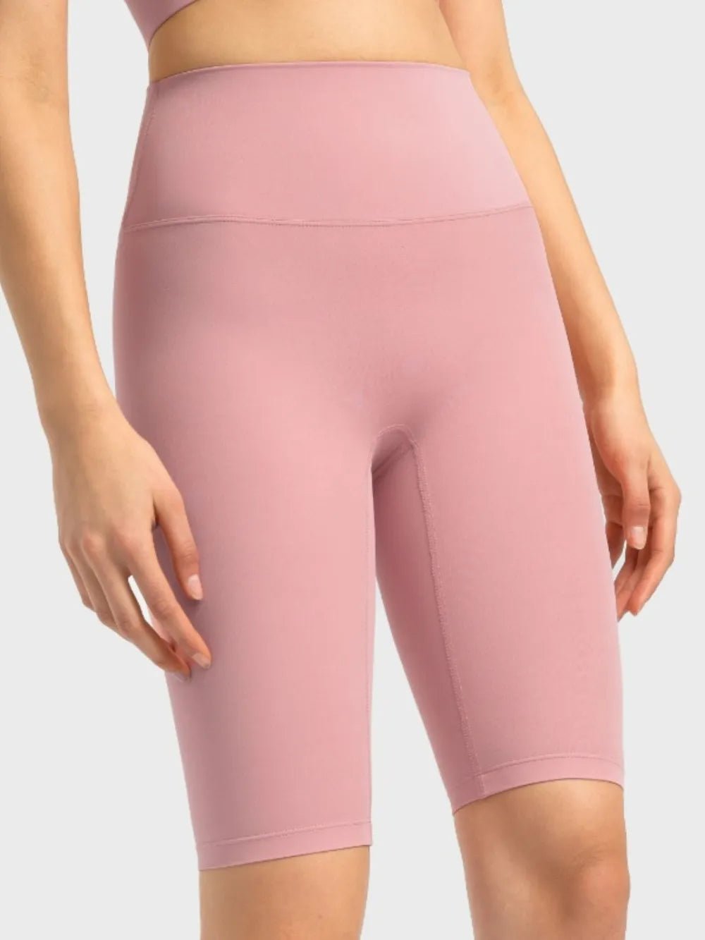 Millennia High Rise Wide Waistband Active Shorts - Lookzlike