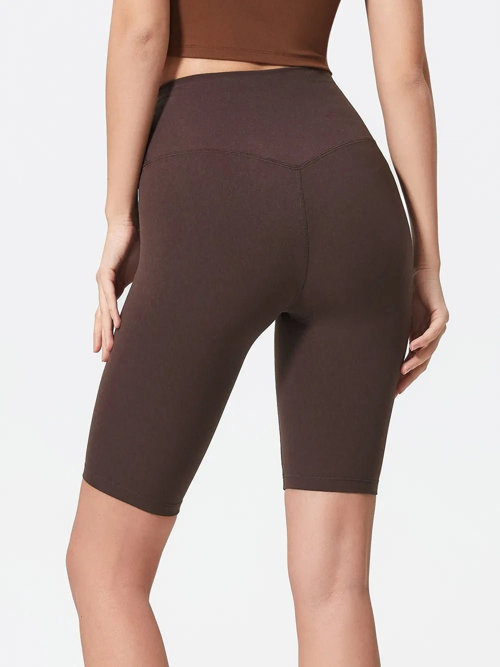 Millennia High Rise Wide Waistband Active Shorts - Lookzlike