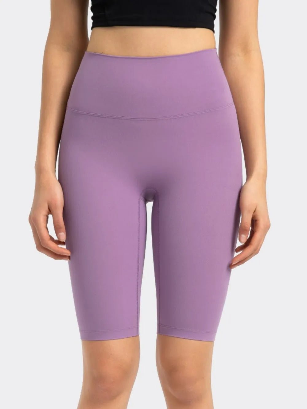Millennia High Rise Wide Waistband Active Shorts - Lookzlike