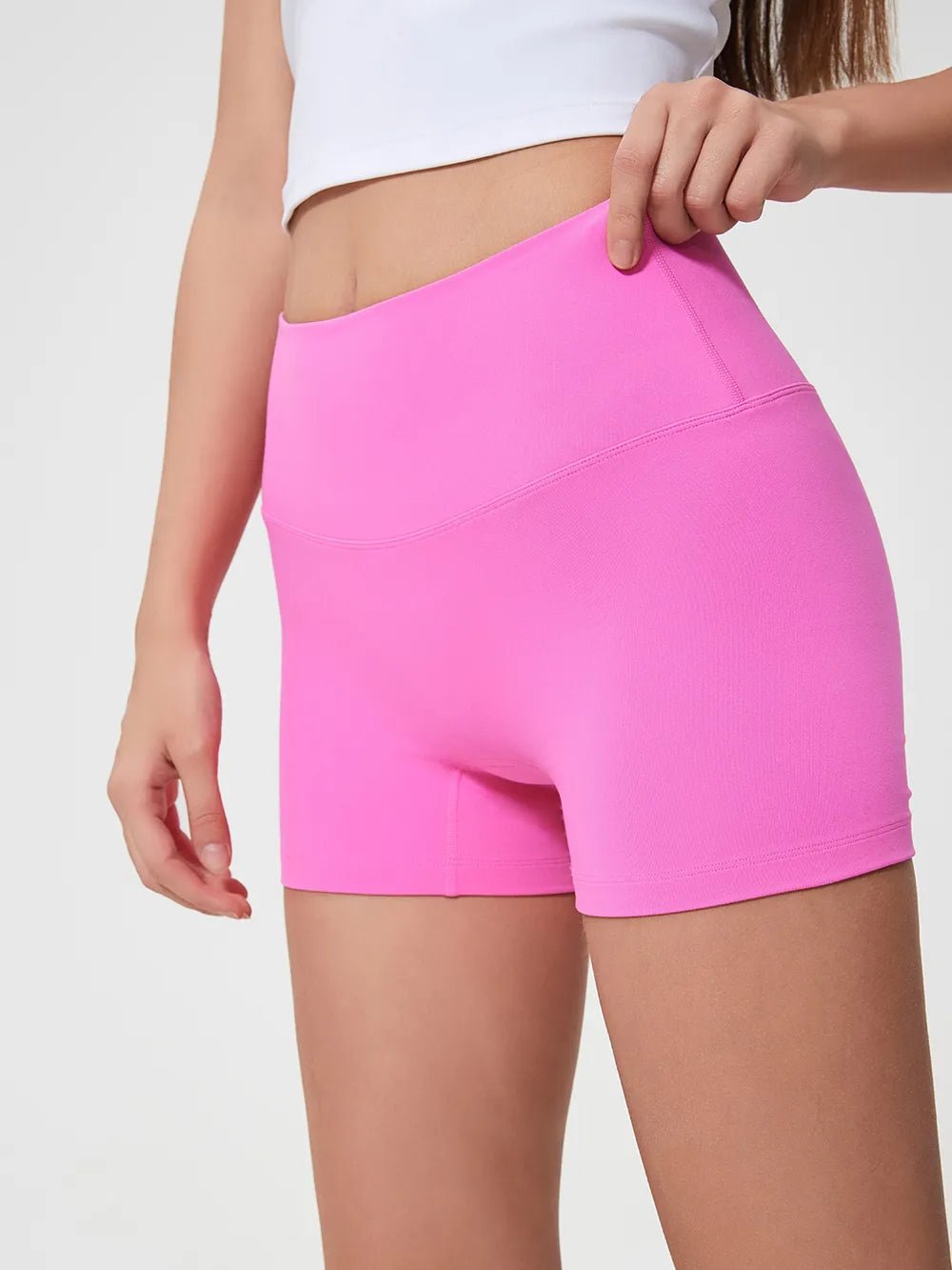 Millennia High Waist Active Shorts - Lookzlike