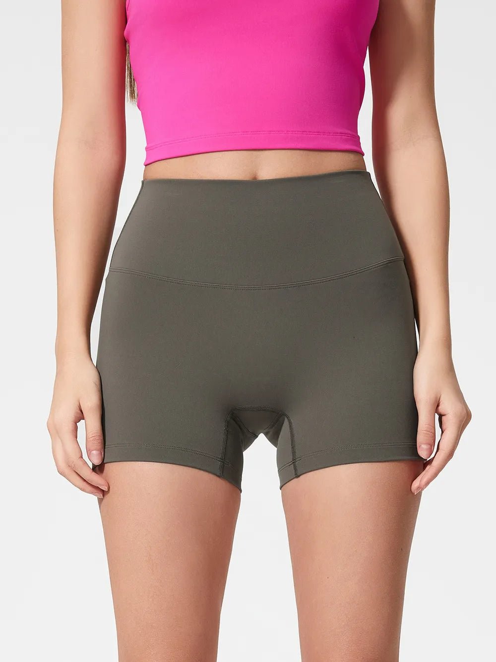 Millennia High Waist Active Shorts - Lookzlike