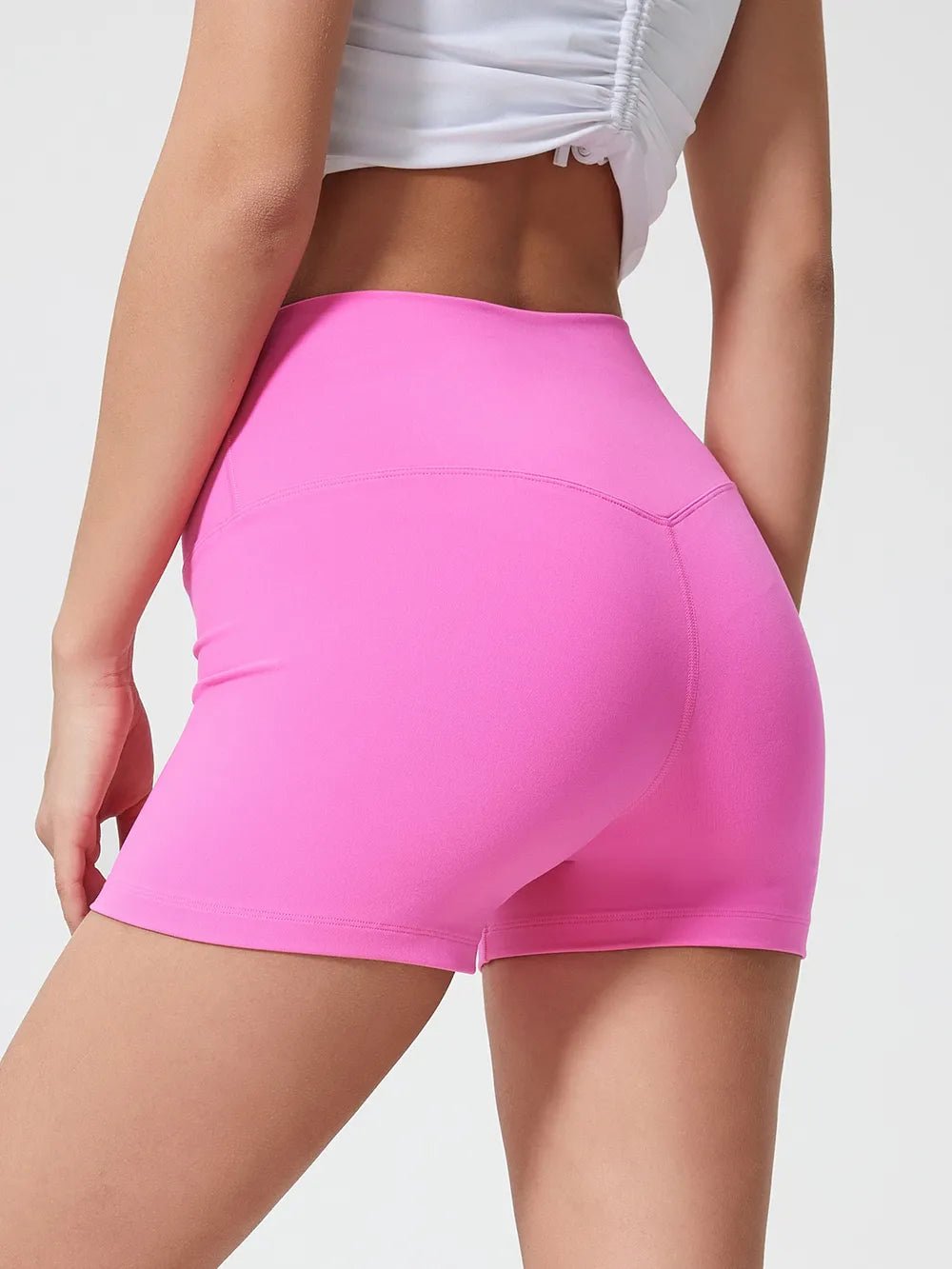 Millennia High Waist Active Shorts - Lookzlike