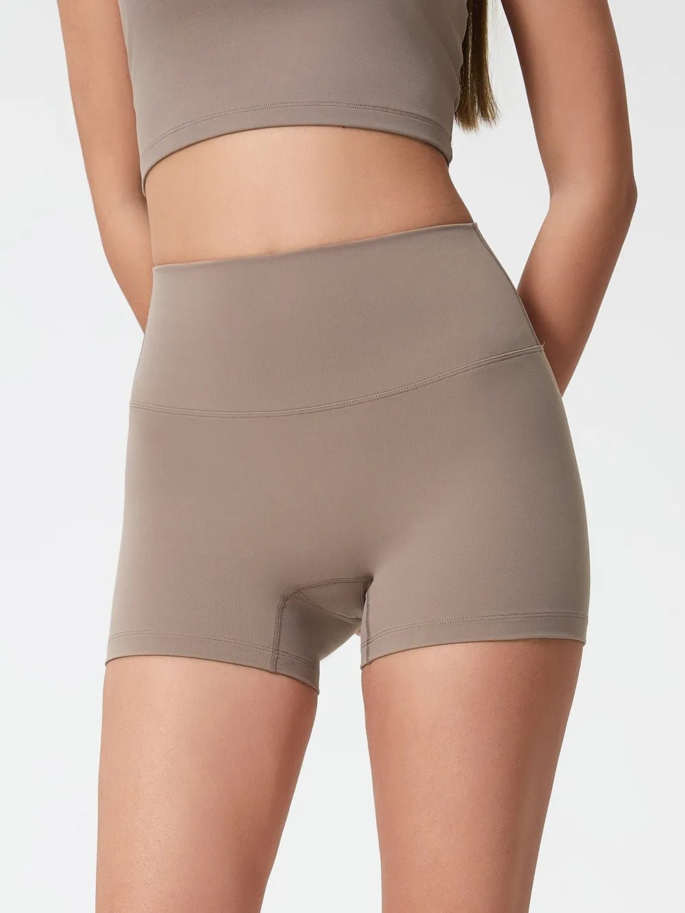 Millennia High Waist Active Shorts - Lookzlike