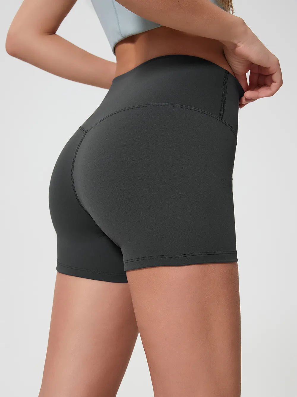Millennia High Waist Active Shorts - Lookzlike