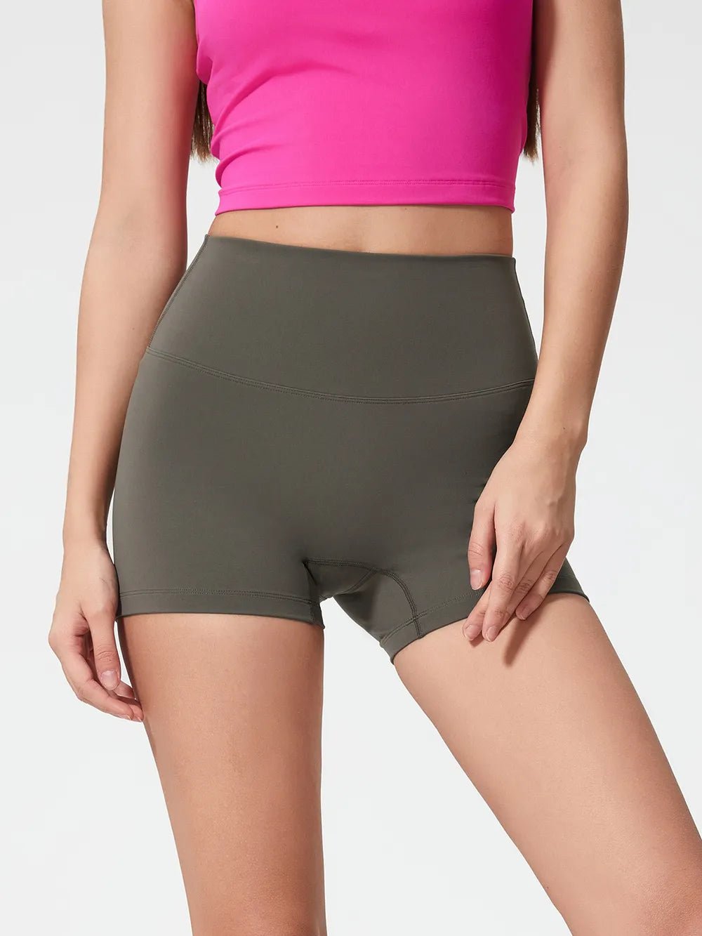 Millennia High Waist Active Shorts - Lookzlike