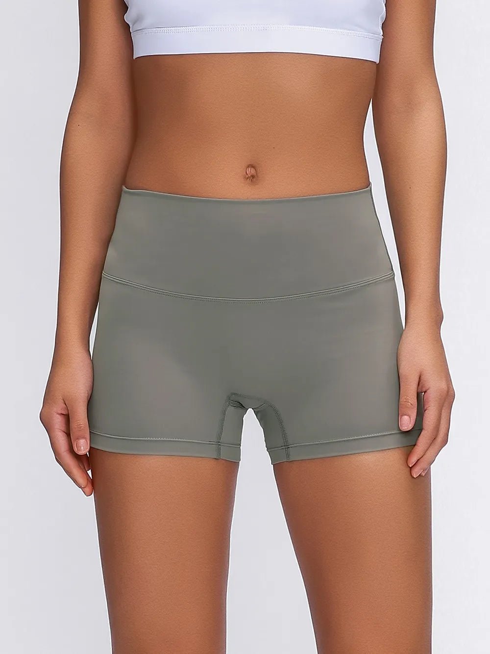 Millennia High Waist Active Shorts - Lookzlike