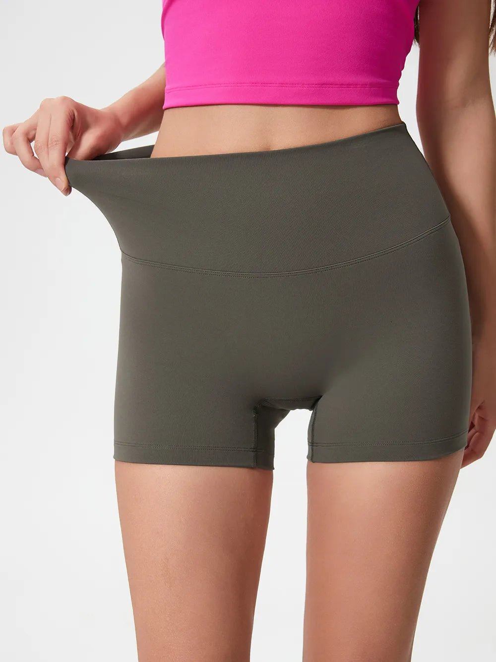 Millennia High Waist Active Shorts - Lookzlike