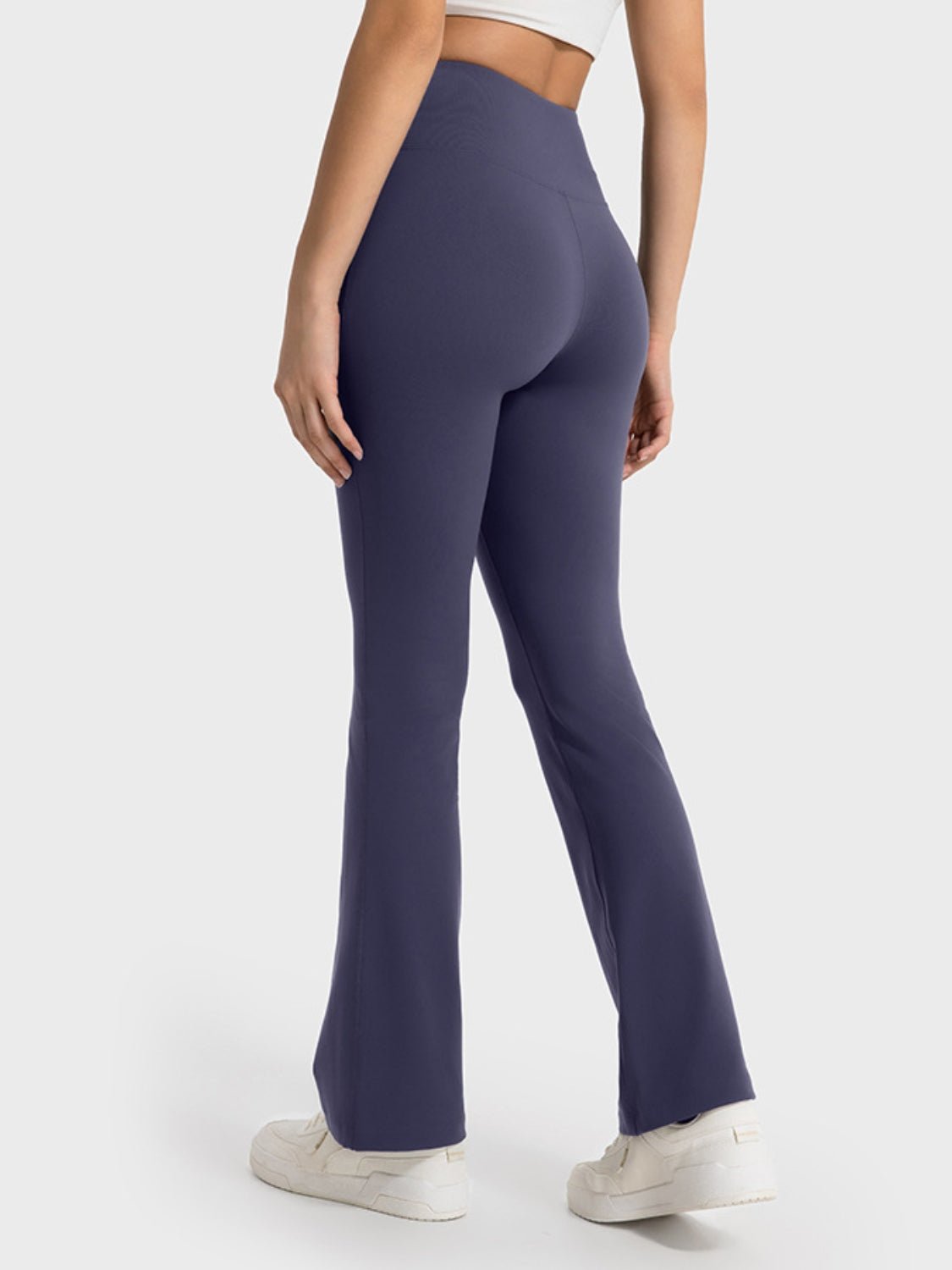 Millennia Wide Waistband Bootcut Sport Pants - Lookzlike