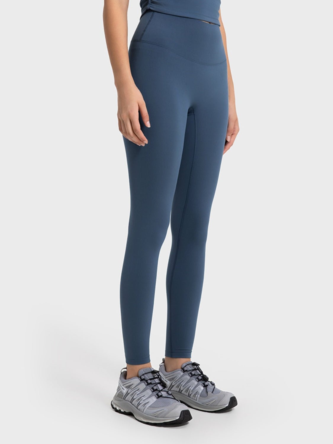 Millennia Wide Waistband Sports Leggings - Lookzlike