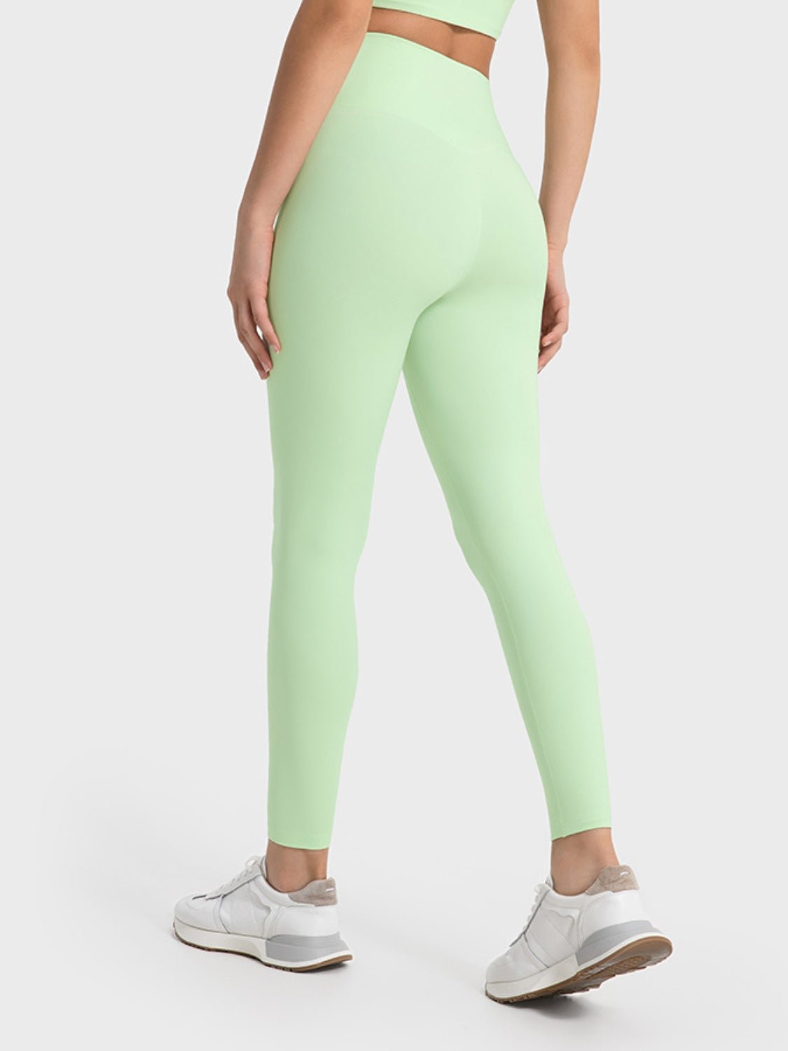 Millennia Wide Waistband Sports Leggings - Lookzlike