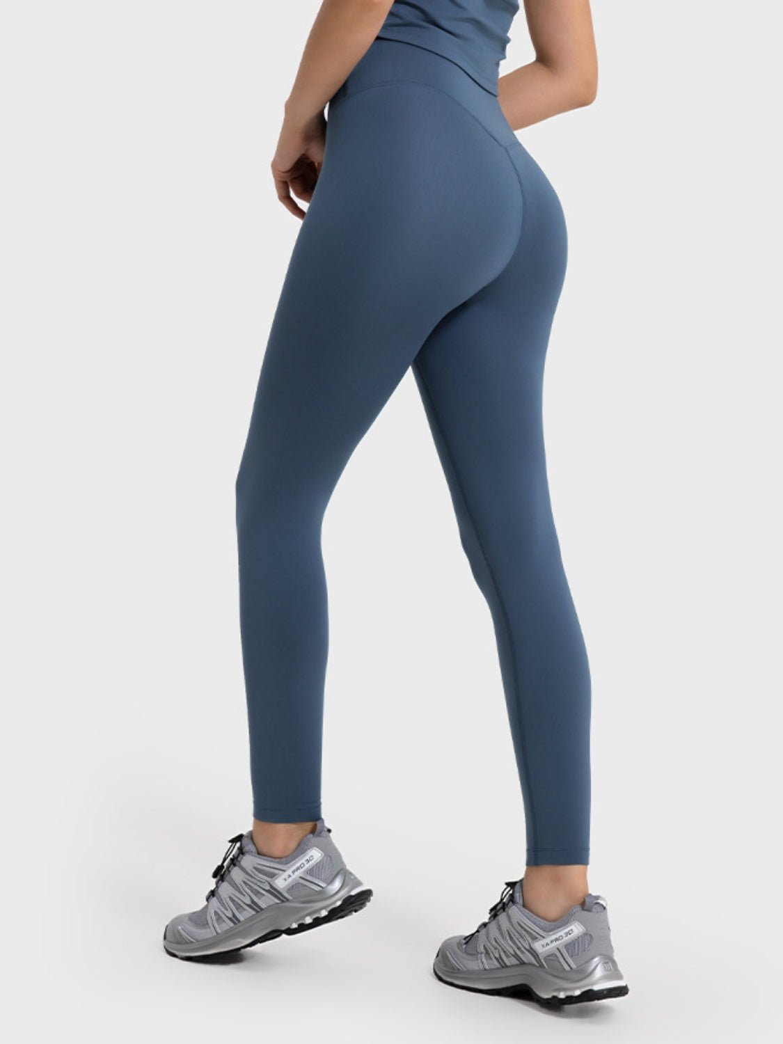 Millennia Wide Waistband Sports Leggings - Lookzlike