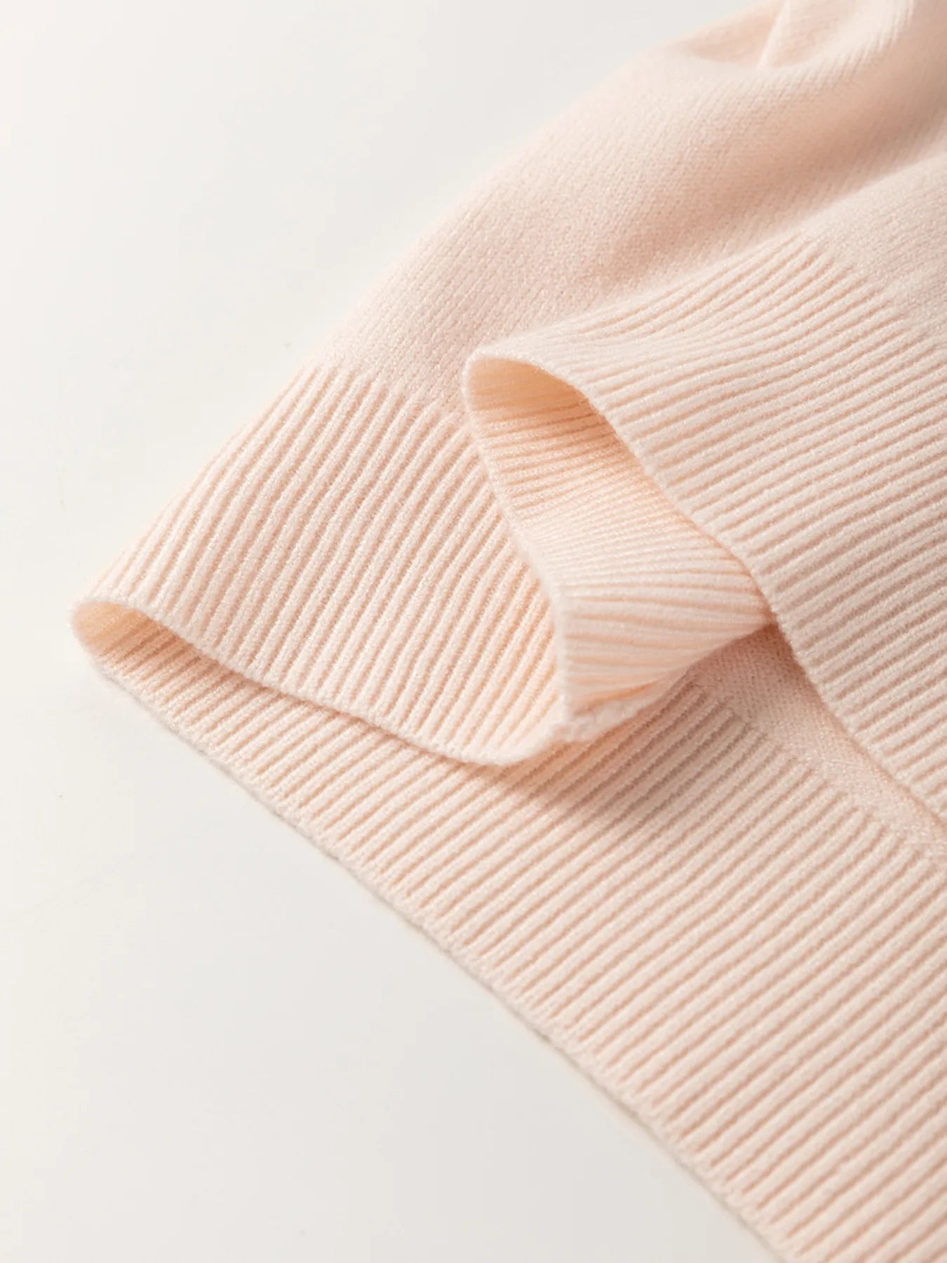 Pearl Embellished Bow Detail Short Sleeve Sweater - Lookzlike