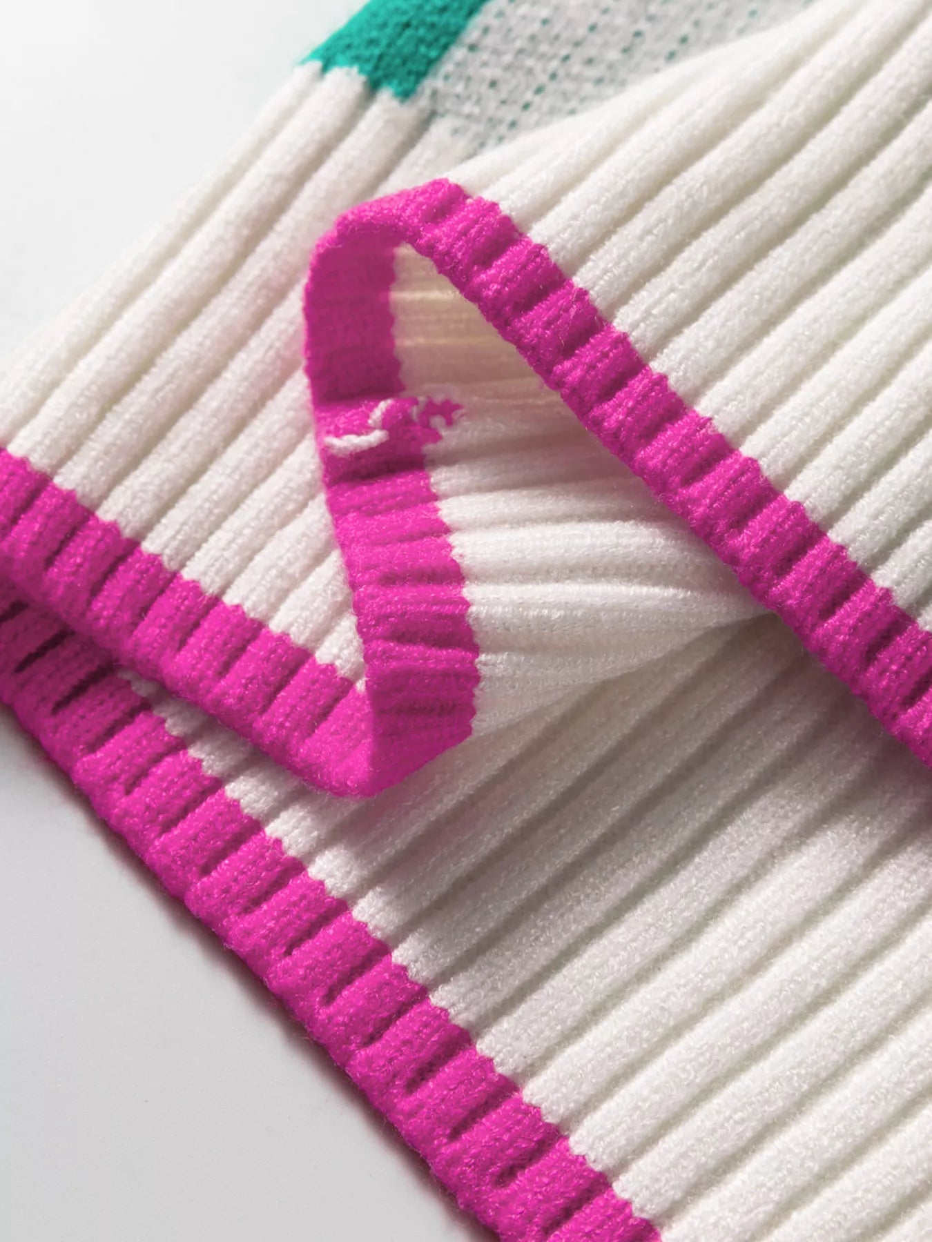 Plaid Heart Knit V Neck Button Down Sweater Cardigan designed for comfort and style at Lookzlike