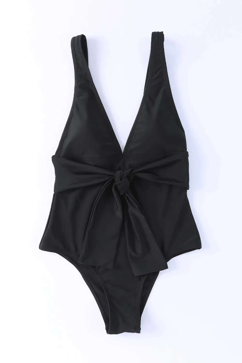 Plunge Wide Strap One - Piece Swimwear designed for comfort and style at Lookzlike