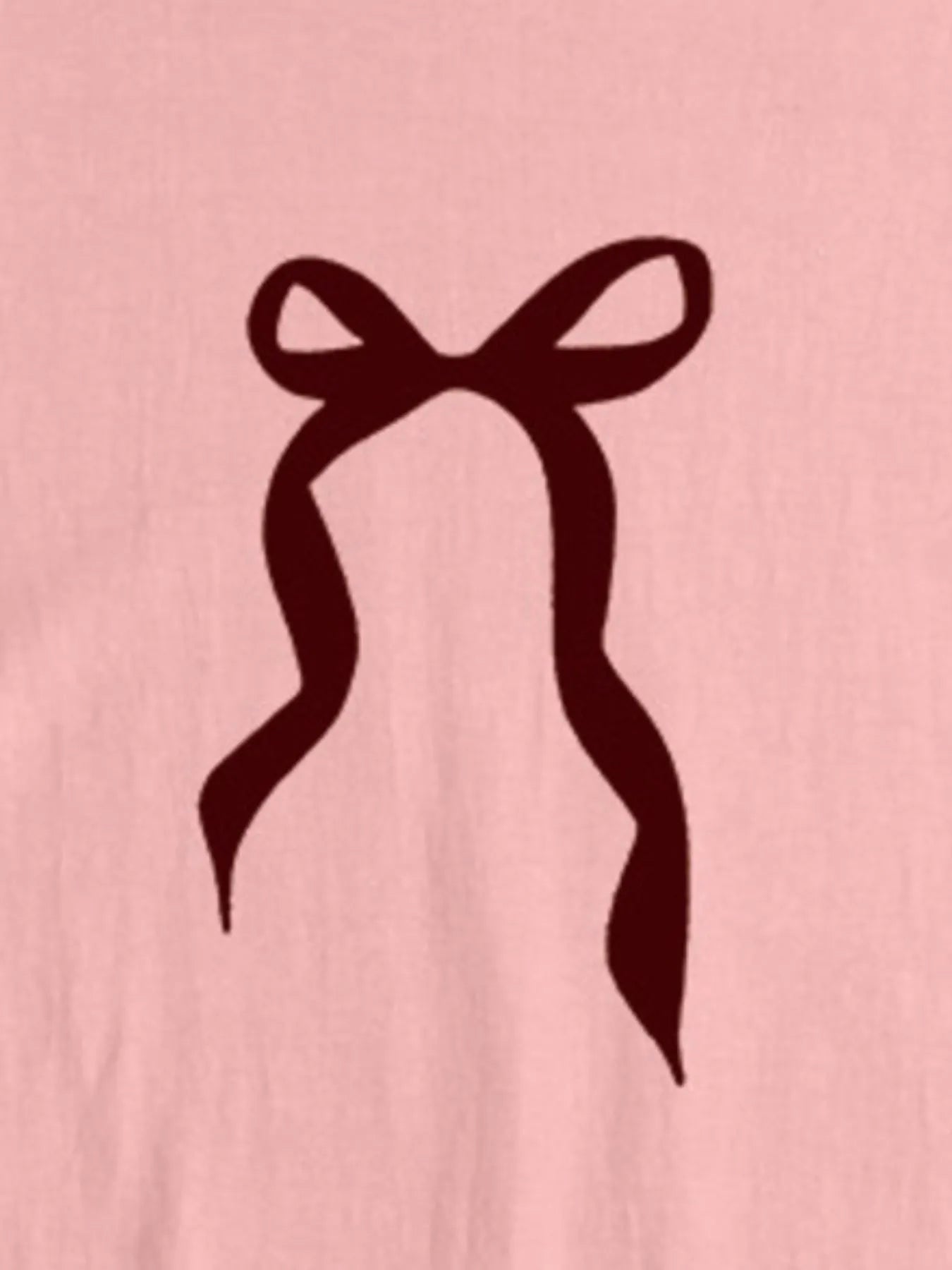 Plus Size Bow Round Neck Short Sleeve T-Shirt - Lookzlike