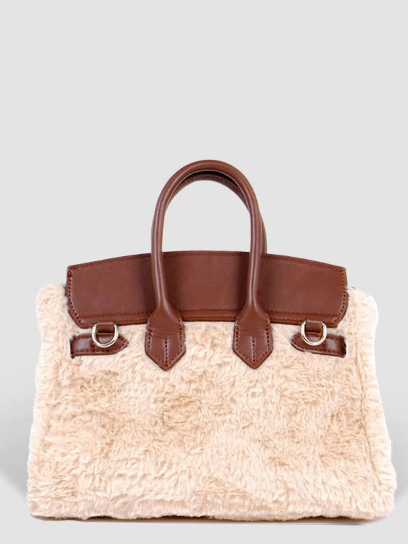 Plush Handbag with Cartoon Face designed for comfort and style at Lookzlike
