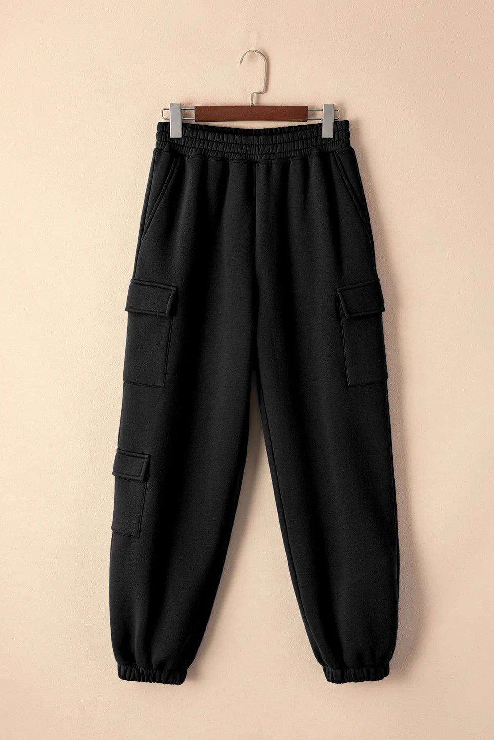 Pocketed Elastic Waist Active Joggers - Lookzlike