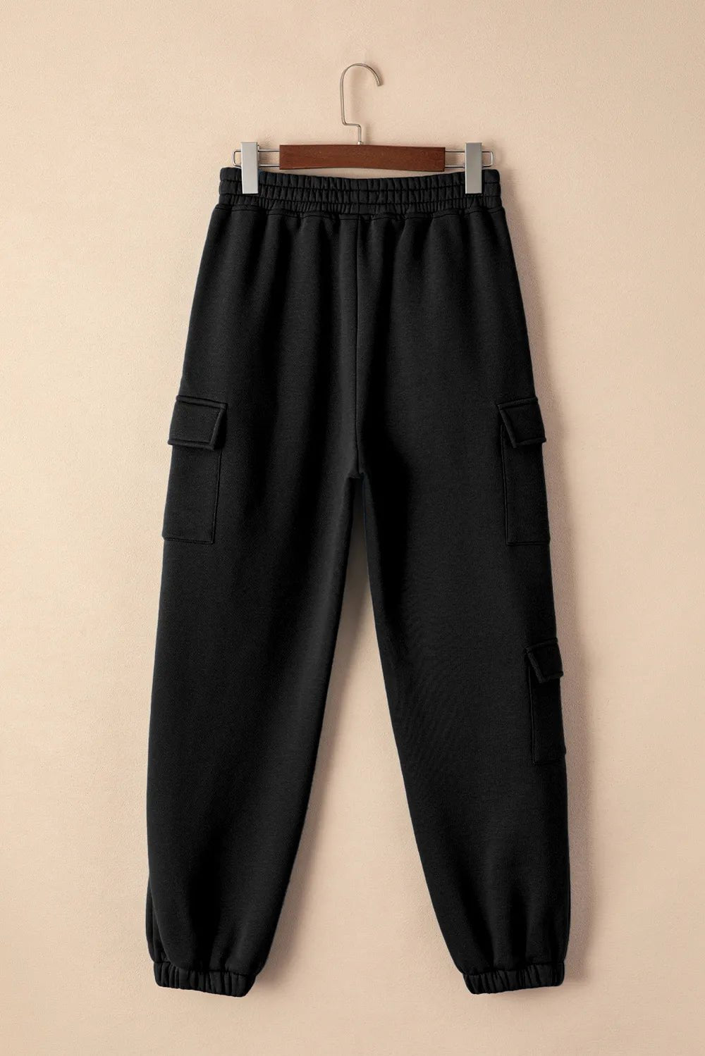 Pocketed Elastic Waist Active Joggers - Lookzlike