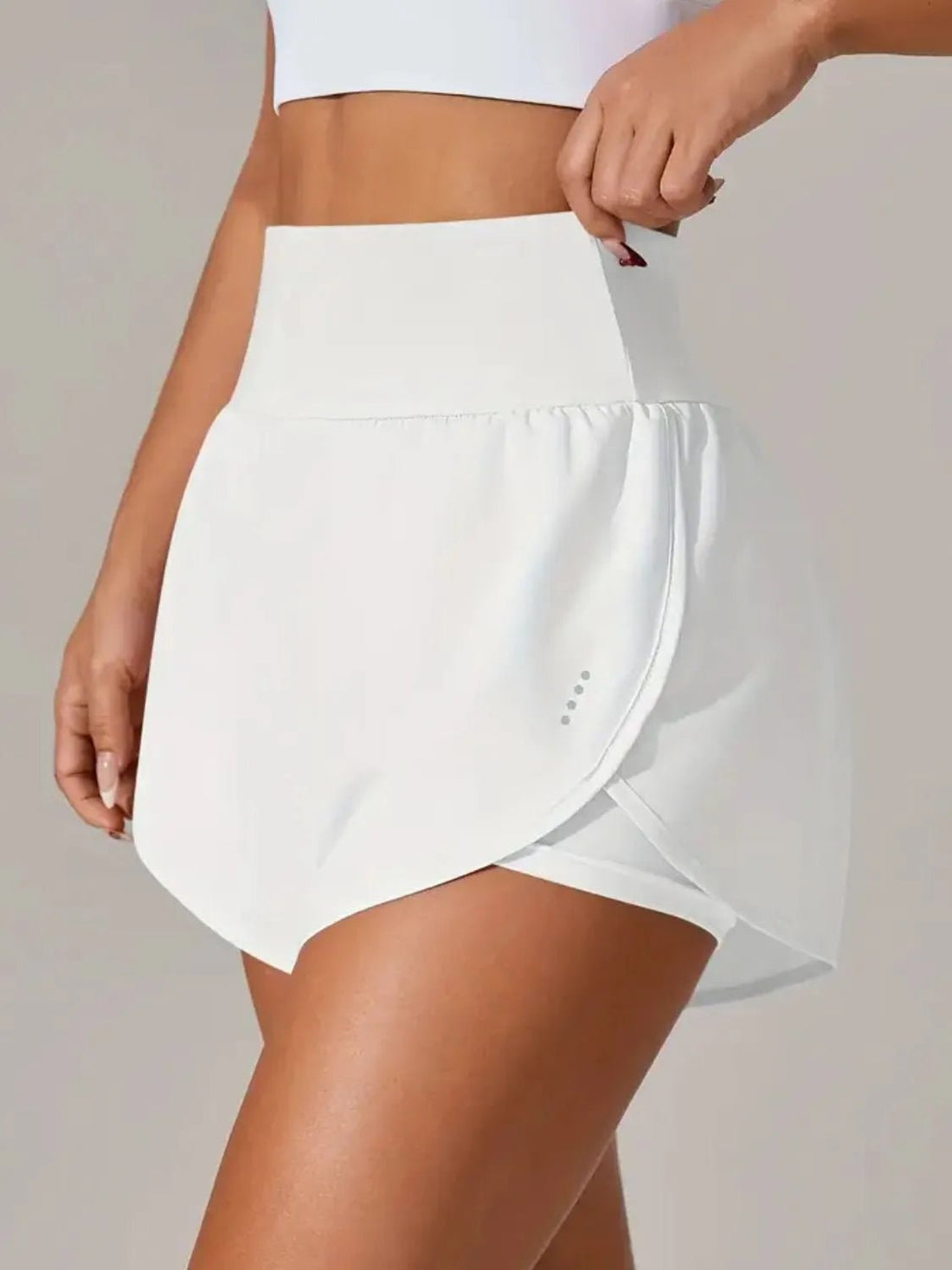 Pocketed High Waist Active Shorts designed for comfort and style at Lookzlike